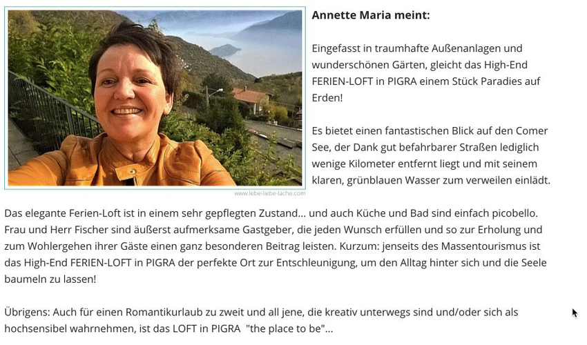 Annette Maria Böhm von Lebe-Liebe-Lache