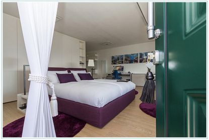 Ein Blick in die Ferienwohnung am Come See Italien