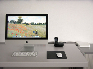 IT-Terminal in der Ferienwohnung Loft am Comer See Italien